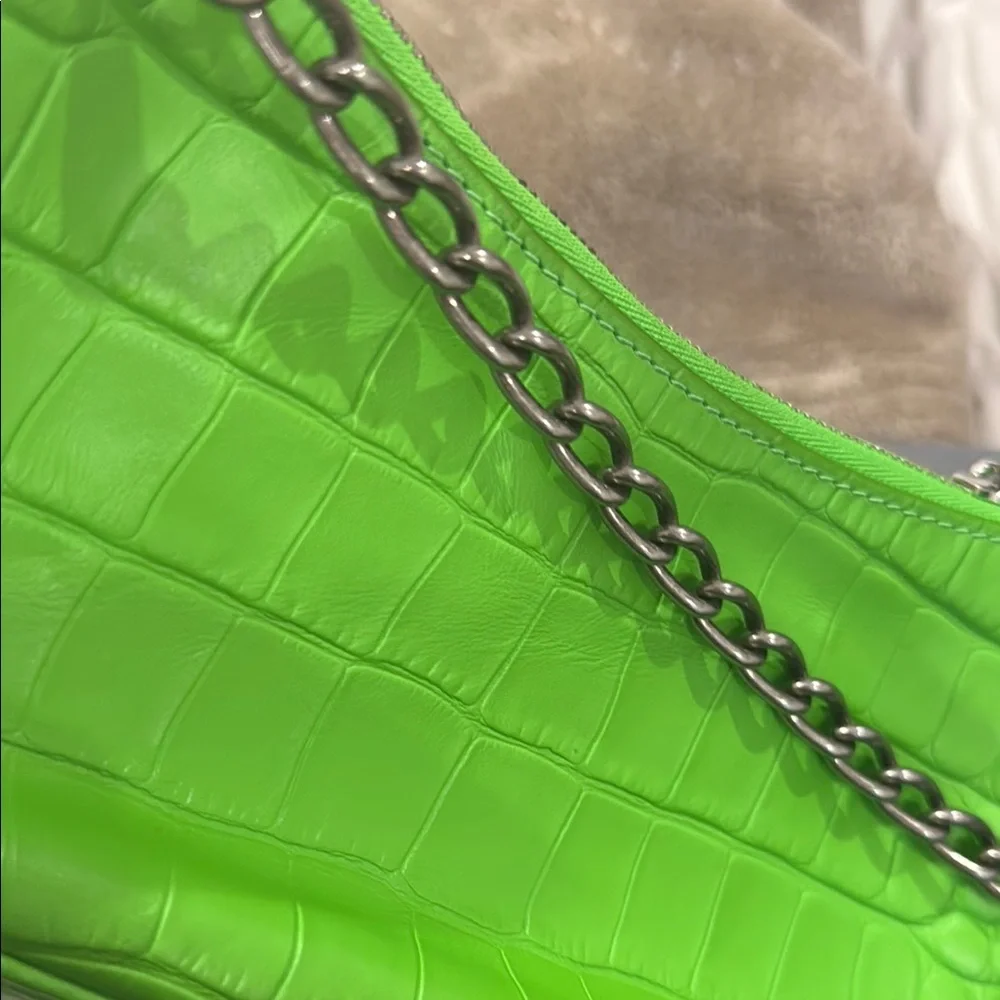 Balenciaga Neon Green Women's Bag - Picture 8 of 16